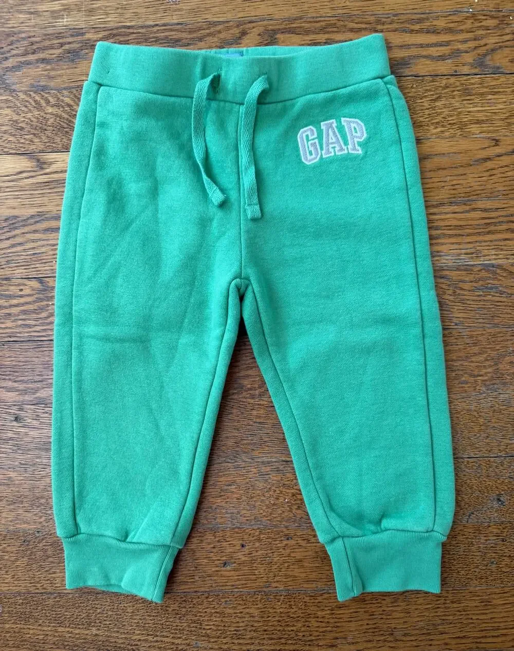 Gap Factory Boys' Green Joggers Size 18-24 Months